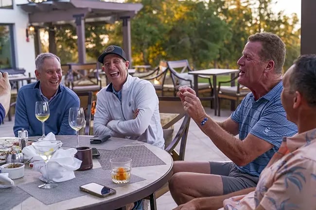post golf friends